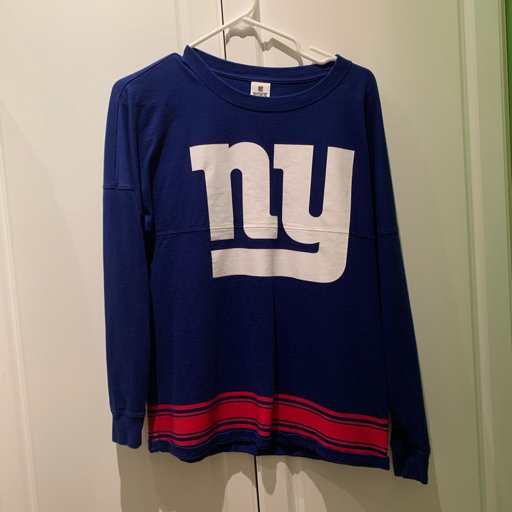Pink New York Giants Long Sleeve